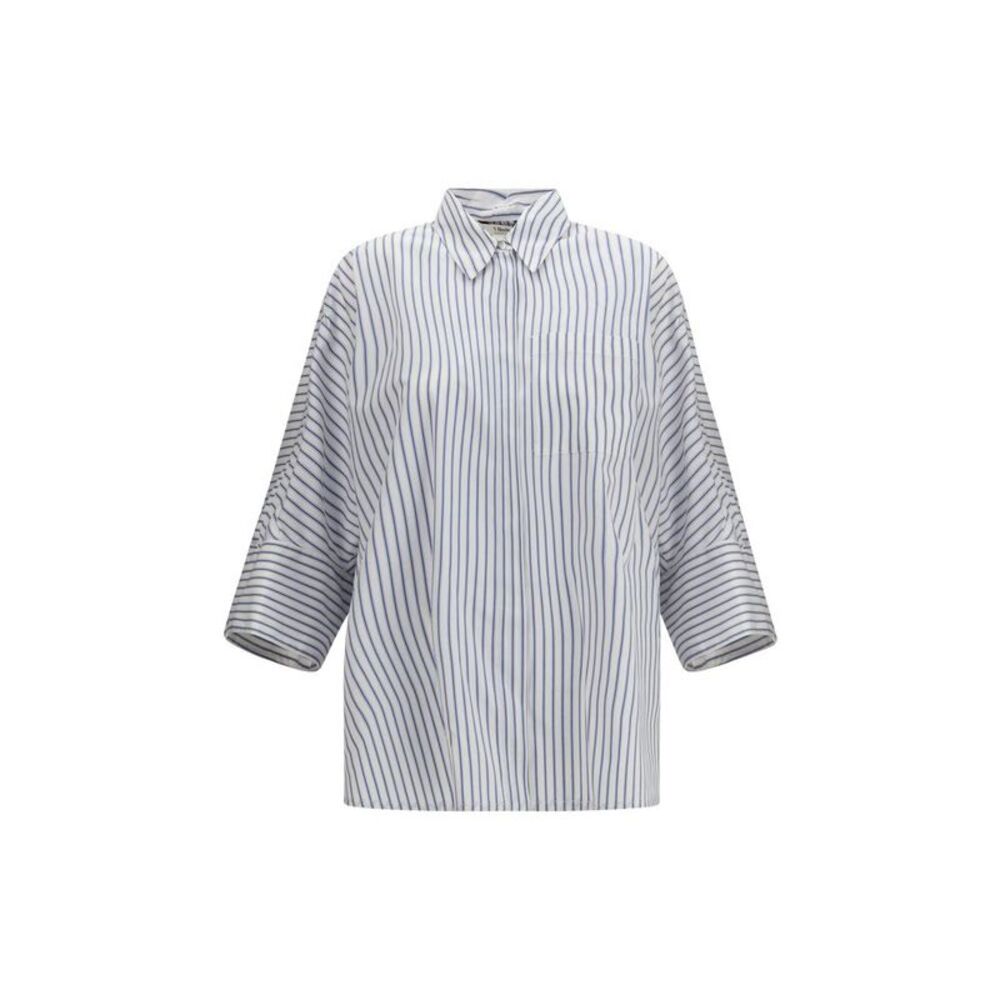 'S Max Mara Blue Cotton Women's Shirt